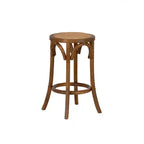 Rae Backless Rattan Counter-Height Stool