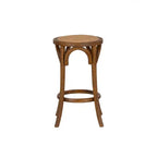 Tabouret de comptoir en rotin sans dossier