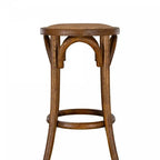 Tabouret de comptoir en rotin sans dossier