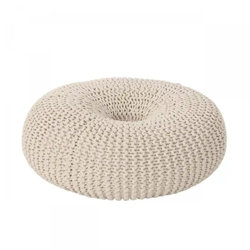 Pouf rembourré, 100 % coton