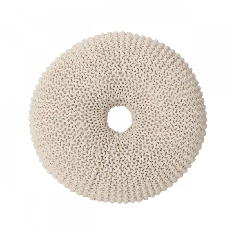 Pouf rembourré, 100 % coton