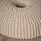 Pouf rembourré, 100 % coton