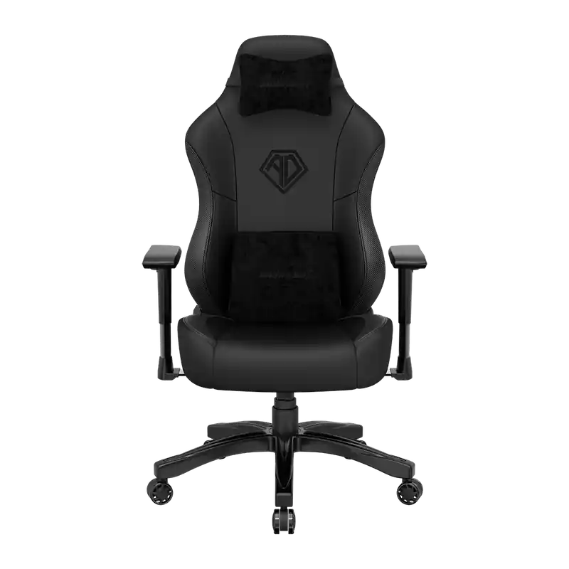 Chaise de jeu ergonomique en cuir véritable