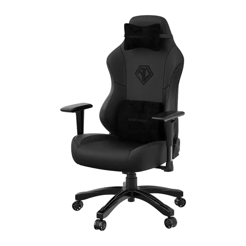 Chaise de jeu ergonomique en cuir véritable