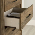 Commode 5 tiroirs - Mangue naturelle