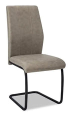 Heath Dining Chair with Vegan-Leather Fabric