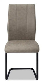 Chaise de salle à manger en similicuir