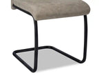 Chaise de salle à manger en similicuir