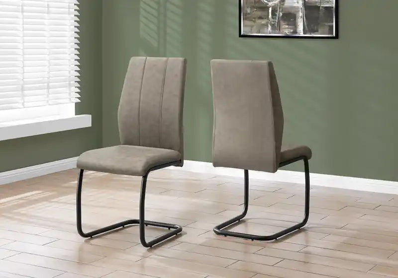 Chaise de salle à manger en similicuir