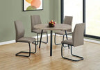 Chaise de salle à manger en similicuir