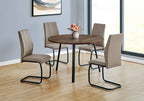 Chaise de salle à manger en similicuir