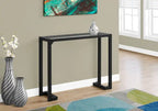 Console 42 plateaux verre