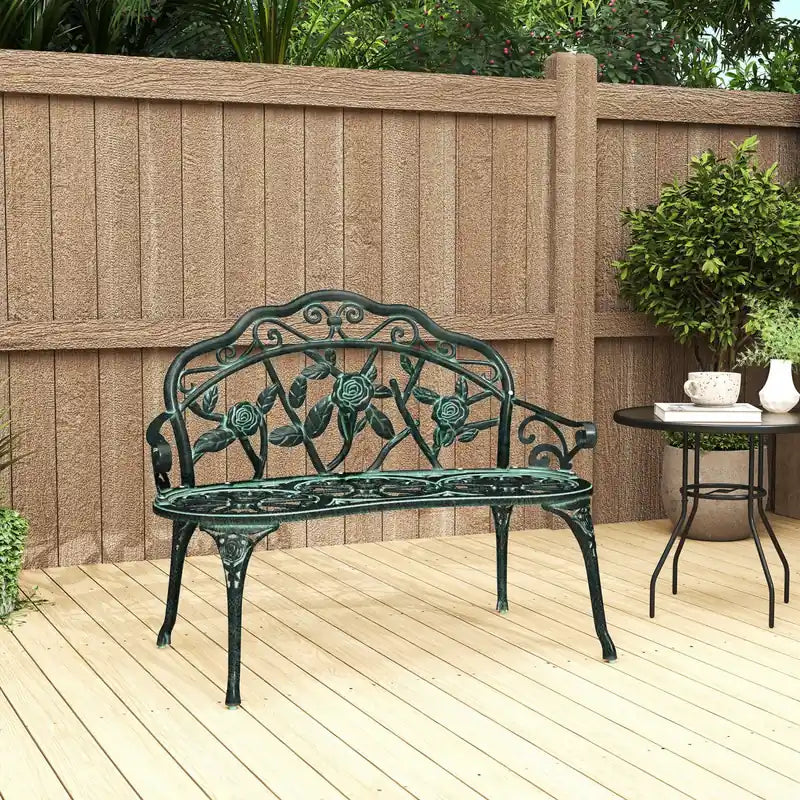 Banc de jardin extérieur 40, Banc de jardin pour patio