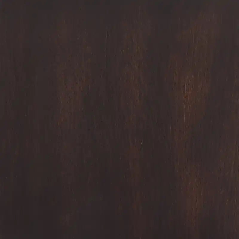 Table d'appoint moderne en verre et bois - Verre avec pieds finition espresso