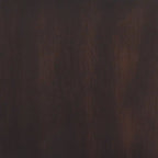 Table d'appoint moderne en verre et bois - Verre avec pieds finition espresso