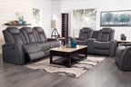 Fauteuil inclinable électrique en faux suède 36, avec appuie-tête électrique et deux porte-gobelets – Brun chocolat