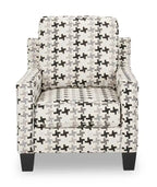 Fauteuil d'appoint en tissu 31 - Multicolore