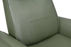 31 Fauteuil inclinable de massage électrique en cuir véritable avec appuie-tête électrique et siège chauffant