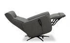 31 Fauteuil inclinable de massage électrique en cuir véritable avec appuie-tête électrique et siège chauffant