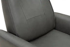 31 Fauteuil inclinable de massage électrique en cuir véritable avec appuie-tête électrique et siège chauffant