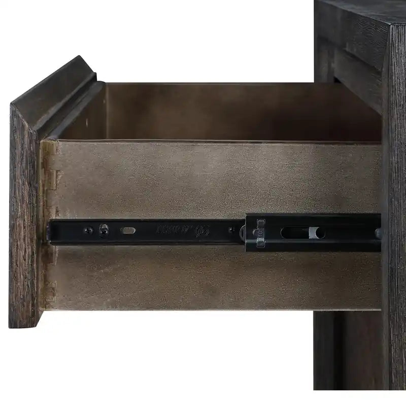 Table basse de 48 po avec rangement et étagère, Moka chaud