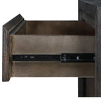 Table basse de 48 po avec rangement et étagère, Moka chaud